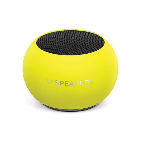 U Mini Speaker Glow in the Dark Yellow