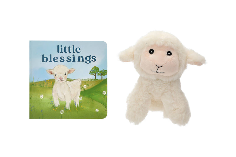 Board Book & Plush Lamb Stuffed Animal Set