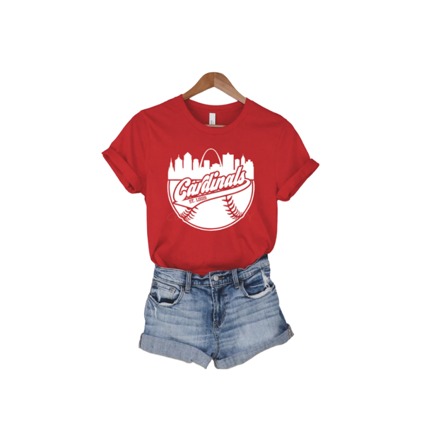 Cardinals Baseball Red T-Shirt
