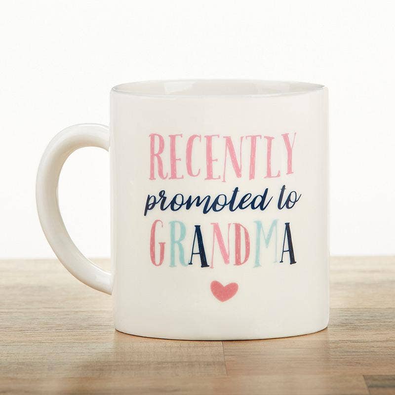 Promoted To Grandma 16 oz White Coffee Mug