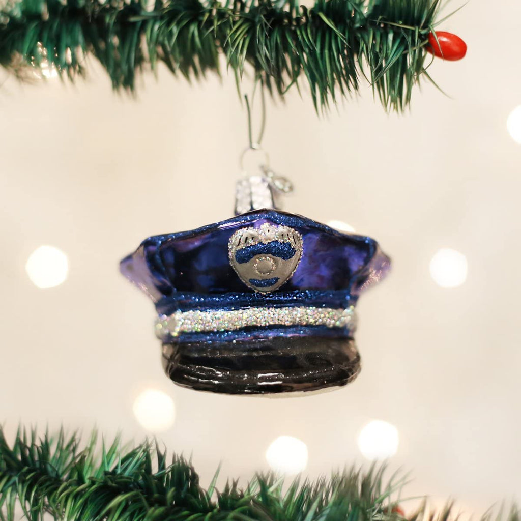 Police Officer Cap Ornament - Thumbnail 3