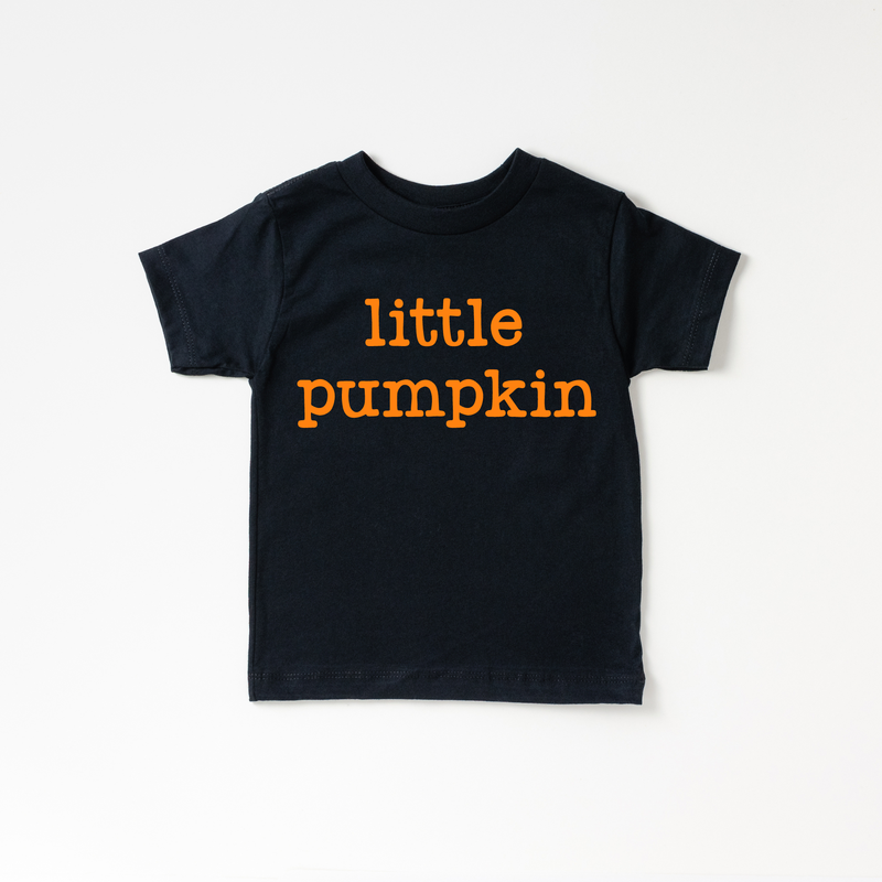 Little Pumpkin Fall themed Toddler and Youth Shirt