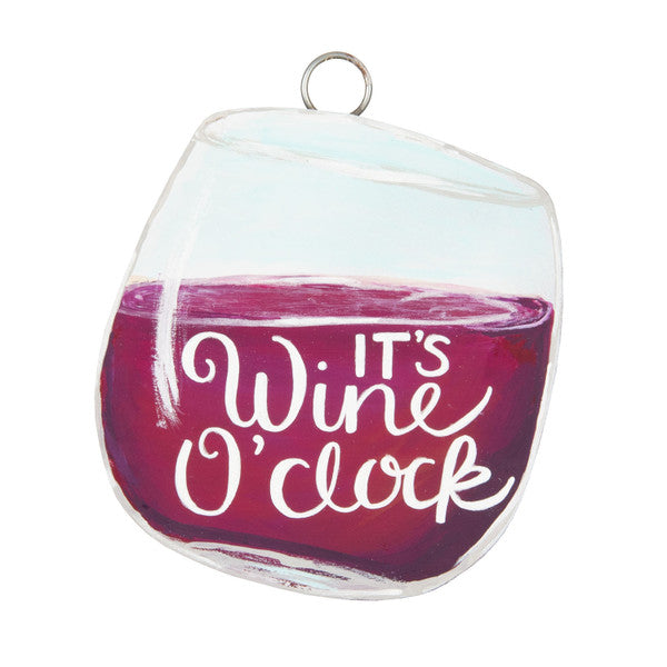 “Wine O’Clock” Charm