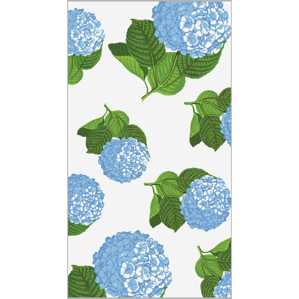 Hydrangeas Paper Guest Towels | Luxe Pack of 40