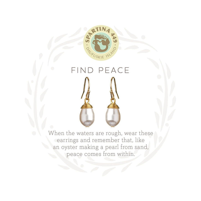 Sea La Vie Find Peace Earrings