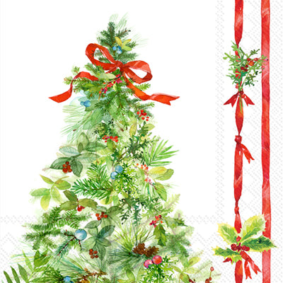 Peach Tree Luncheon Napkins