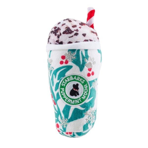 Starbarks Puppermint Mocha Holly Print Cup