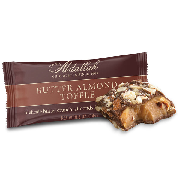 .5 oz Butter Almond Toffee Singles