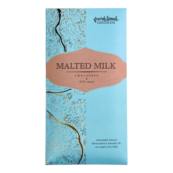 Malted Milk 45% Cacao Chocolate Bar 2.1 oz.