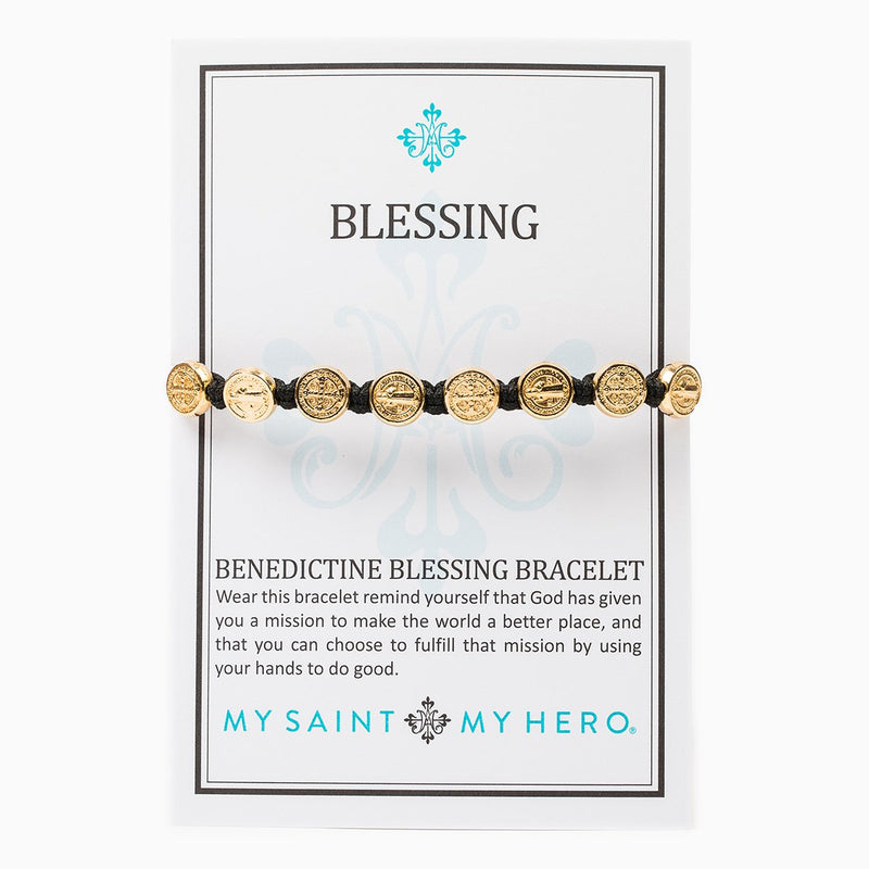 Benedictine Blessing Bracelet - Gold Medals