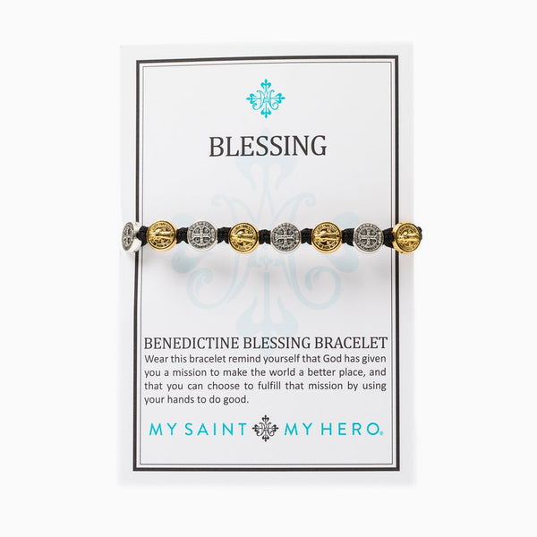 Benedictine Blessing Bracelet -  Mixed Medals