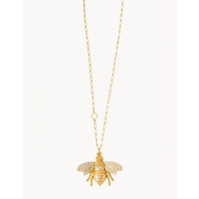 Bee Toggle Necklace 34”