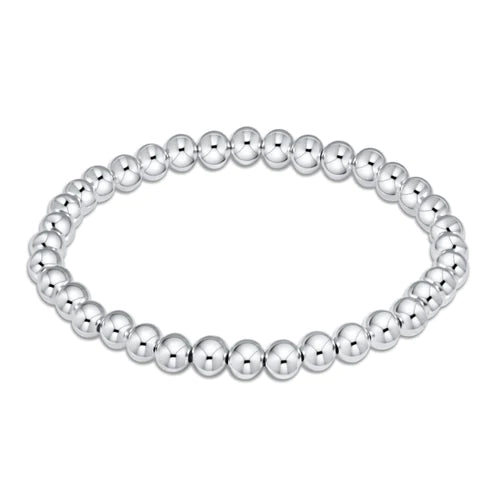 Classic Sterling 5 mm Bead Bracelet Extends