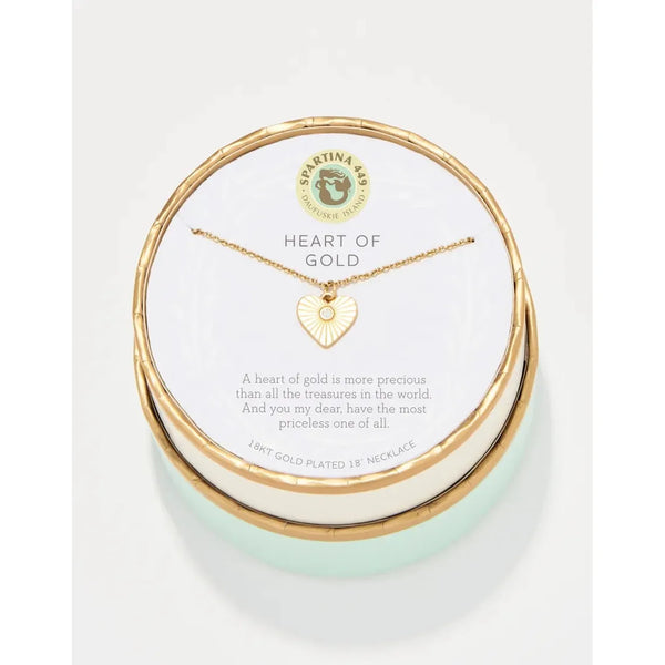 Heart of Gold Sea La Vie Necklace