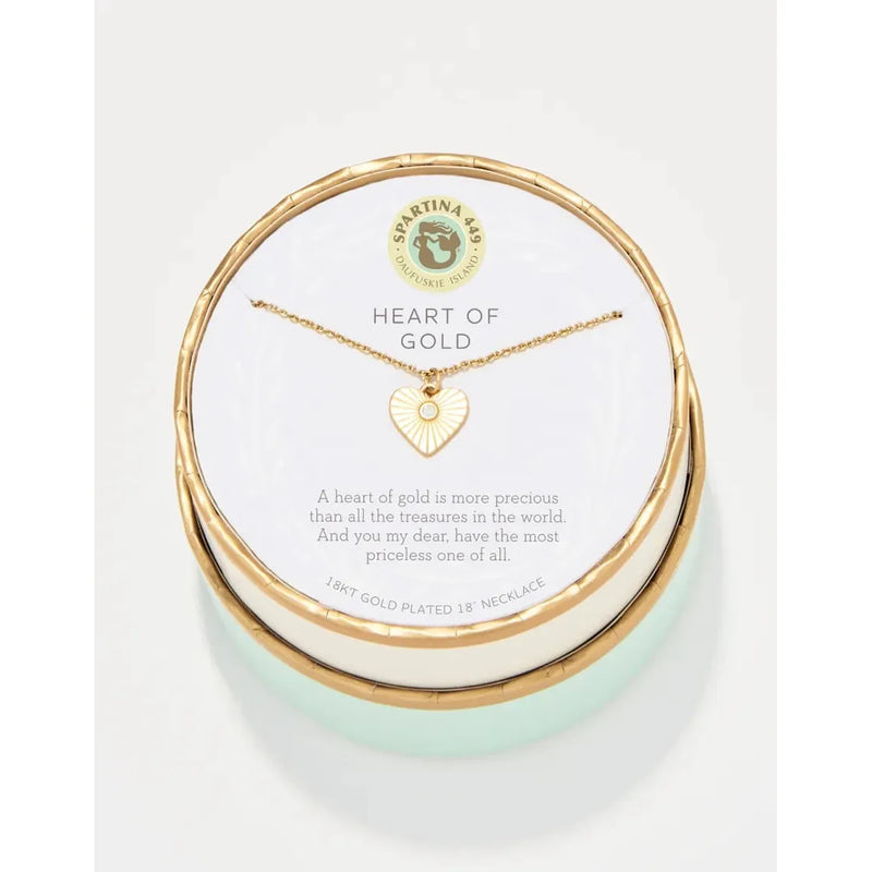 Heart of Gold Sea La Vie Necklace
