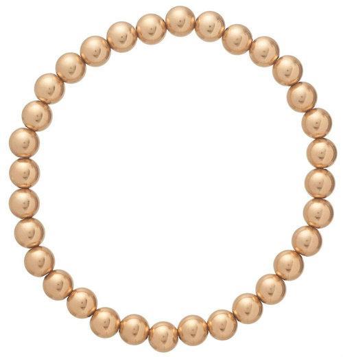 Extends Classic Gold 5mm Bead Bracelet