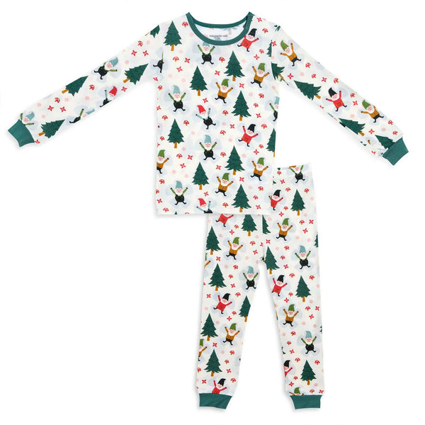Gnome for The Holiday Modal Magnetic 2 Piece Pajamas