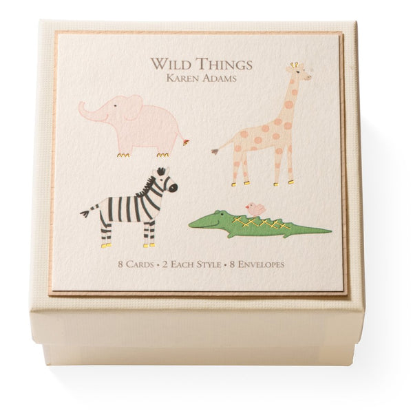 Greeting Cards - Wild Things Boxed Gift Enclosures