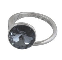 Black Diamond Padma Ring
