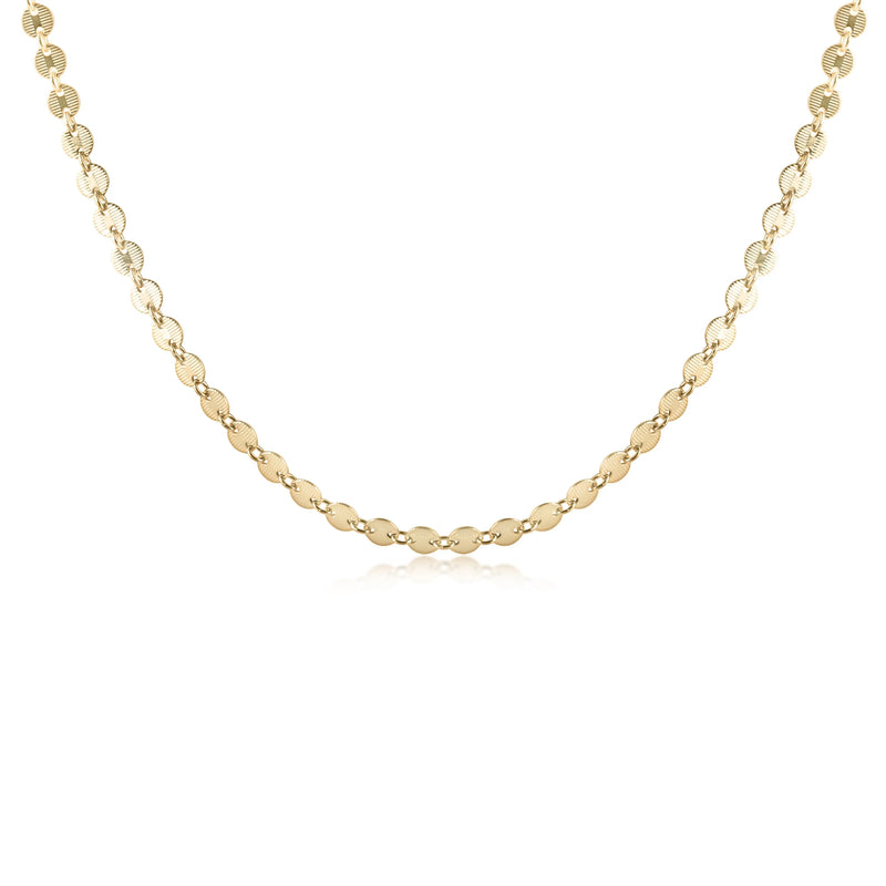 15” Choker Infinity Chic Chain- Gold