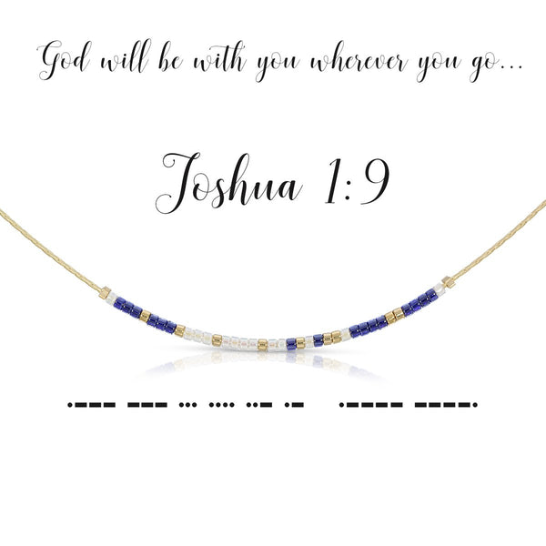 Joshua 1:9 Necklace