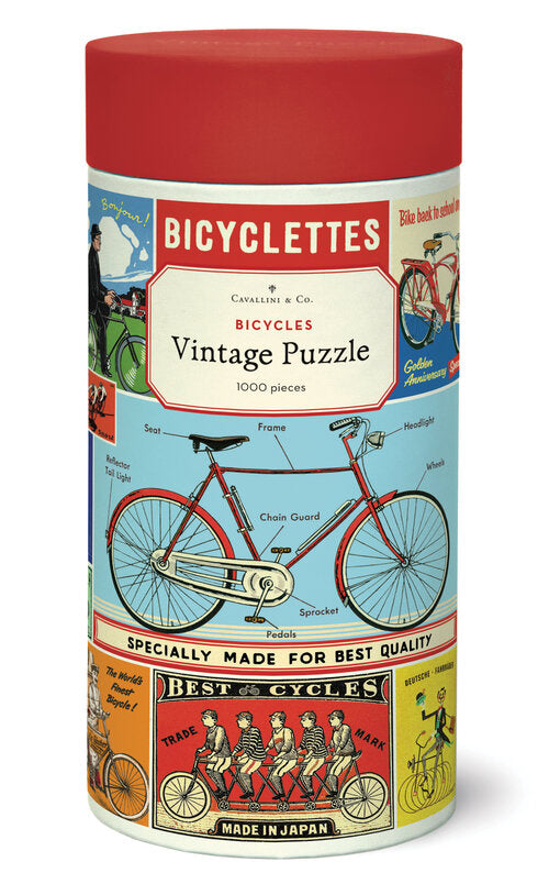 Bicycles 1000 Piece Puzzle