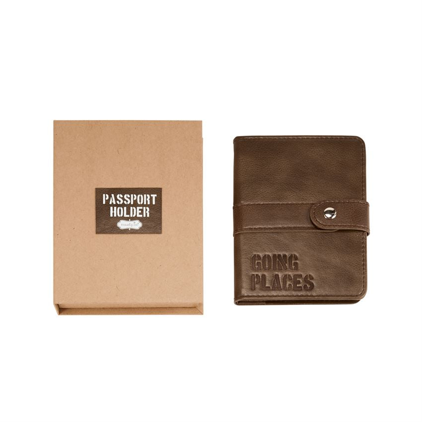 Mud Pie Going Places Passport Holder