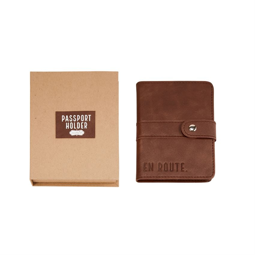 Mud Pie En Route Passport Holder