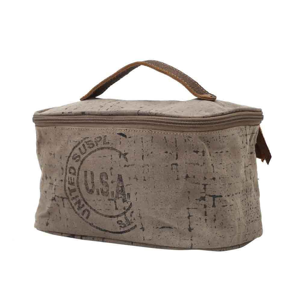 USA Stamped Shaving Kit Bag