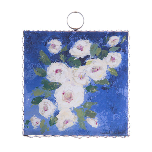 Mini Hamilton Shabby White Roses