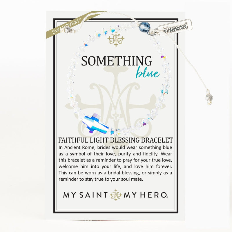Something Blue Faithful Light Blessing Bracelet