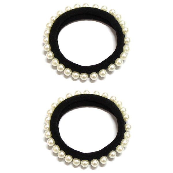 Pearl Hair Ties - Set of 2