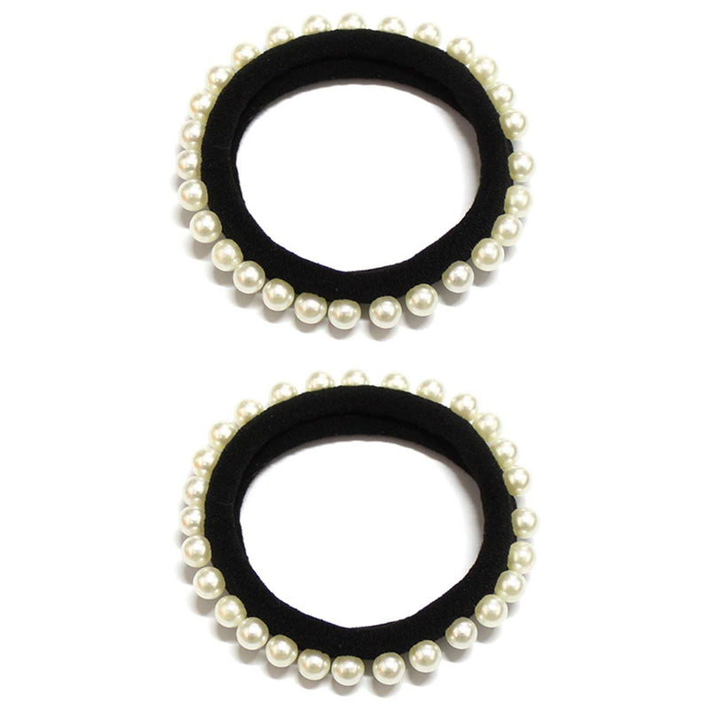 Pearl Hair Ties - Set of 2