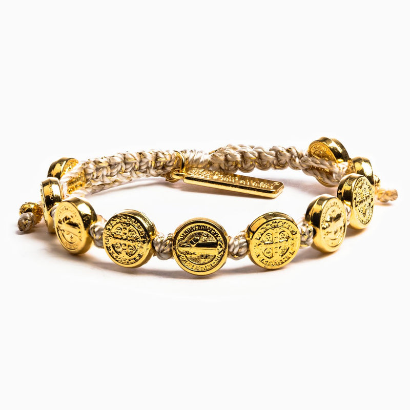 Benedictine Blessing Bracelet - Gold Medals