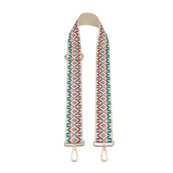 Multi Colored Bohemian Guitar Strap