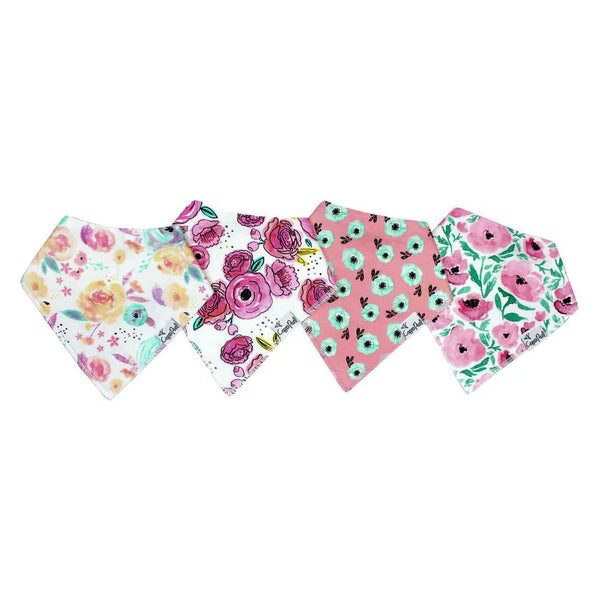 Bloom Baby Bandana Bib Set (4-Pack)