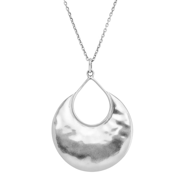 Silpada 'Crescent Drop' Pendant Necklace in Sterling Silver