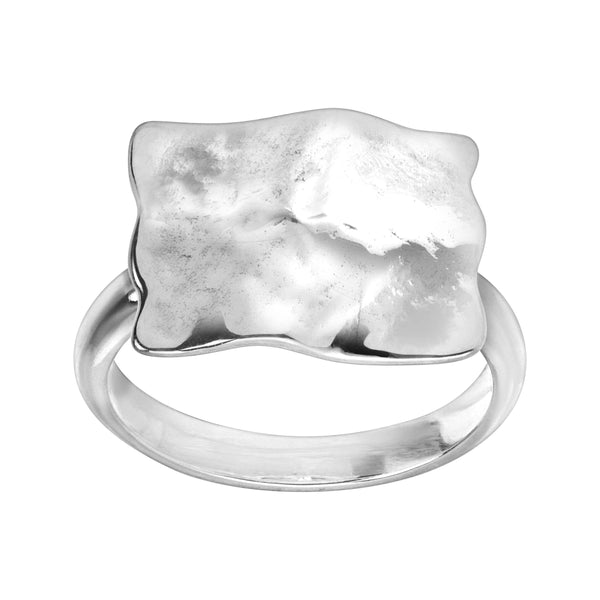 Silpada 'Square Root' Ring in Sterling Silver - Size 6