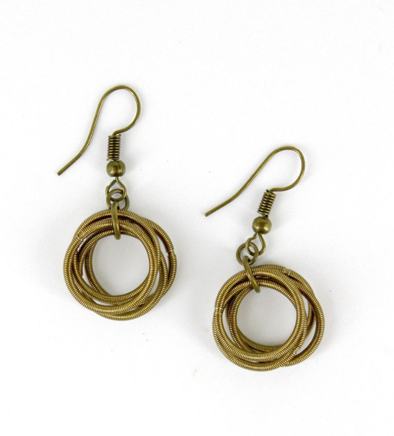 Bronze PW Loop Earring