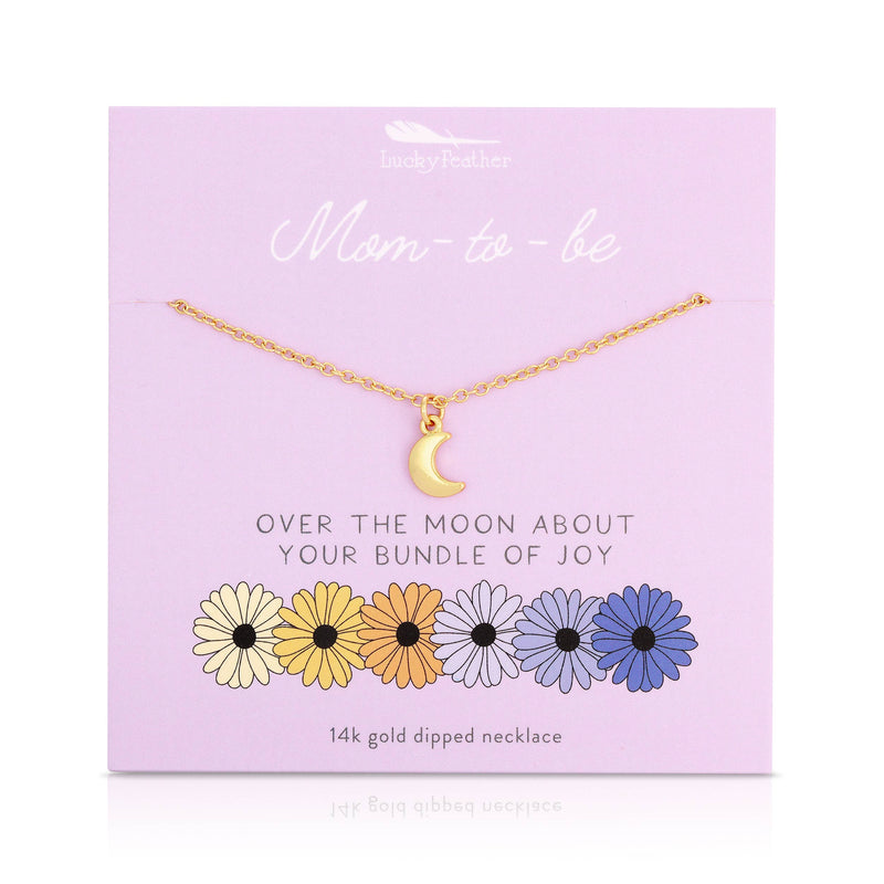 Spring Celebrations Necklace - MOM-to-BE - Moon