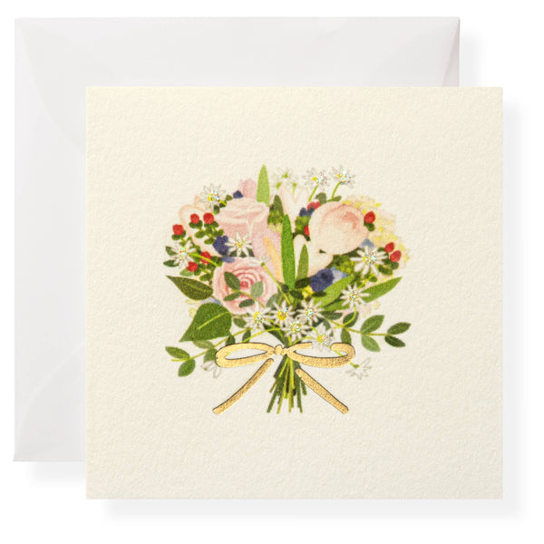 Greeting Card - Garden Bouquet Gift Enclosure