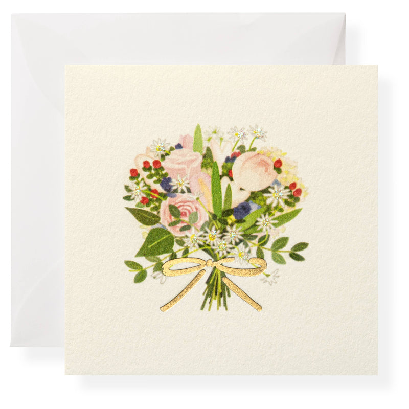 Greeting Card - Garden Bouquet Gift Enclosure