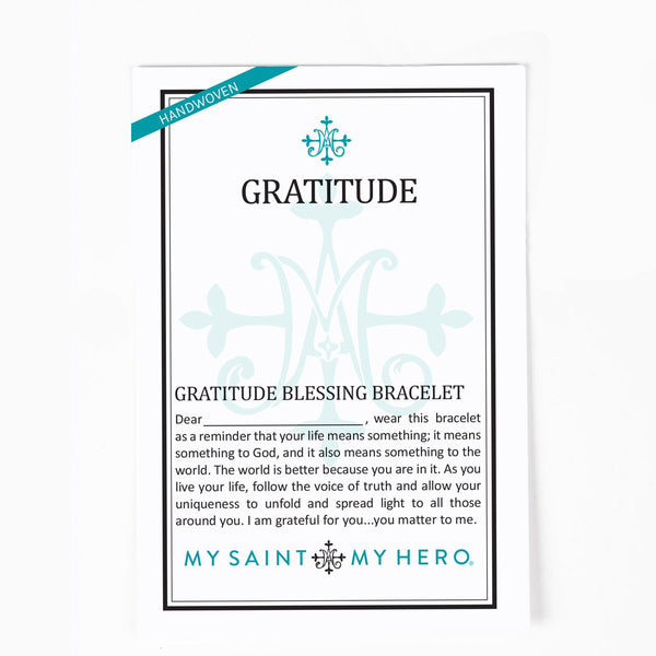 Gratitude Crystal Bracelet