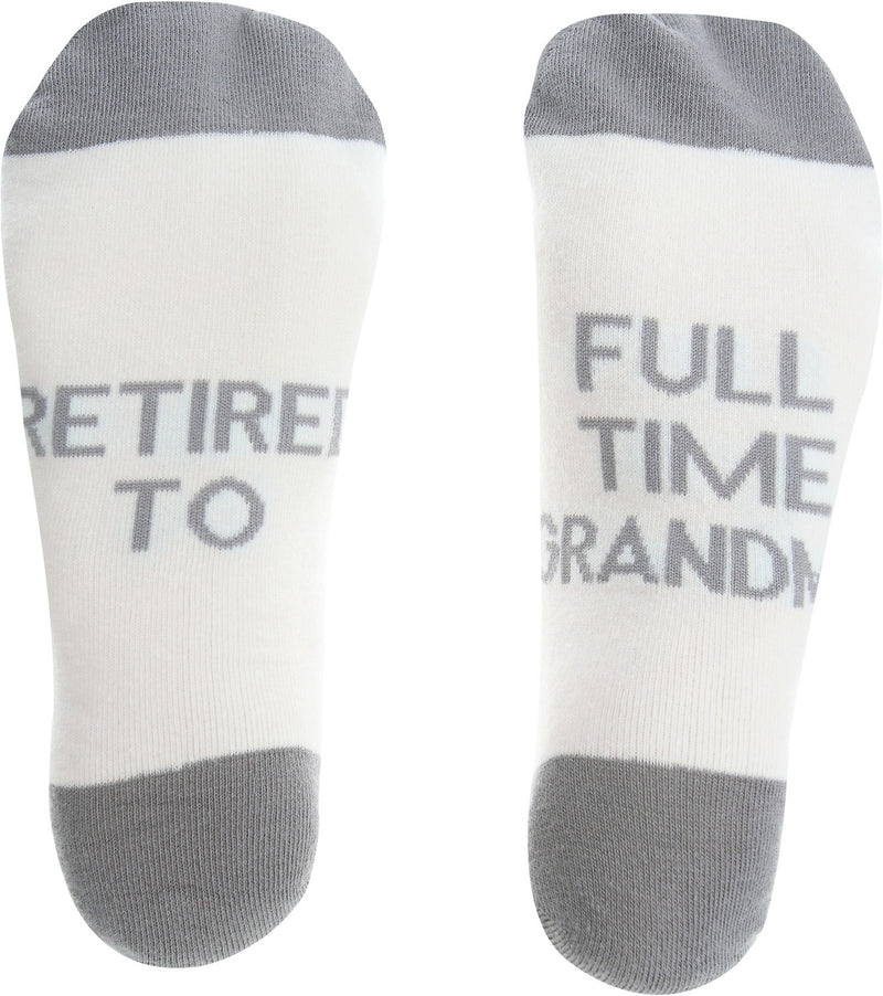 Full Time Grandma S/M Cotton Blend Sock