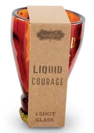 Liquid Courage Shot Glass