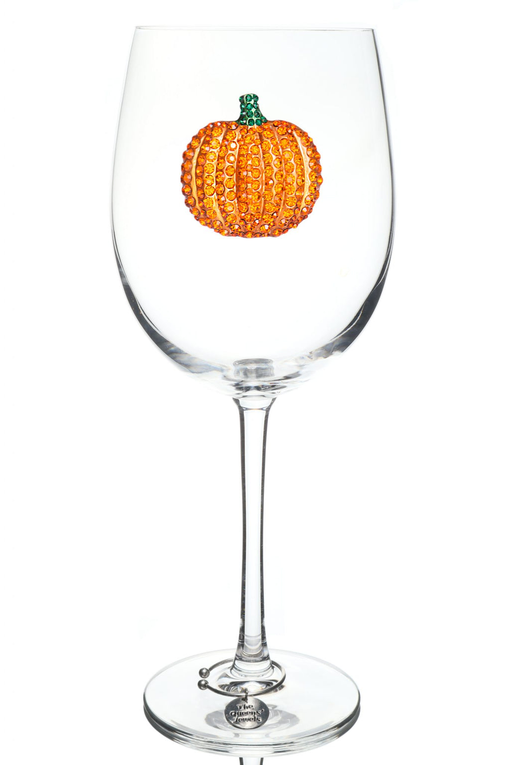 Pumpkin Stemmed Glass - Thumbnail 2